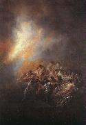 Francisco de Goya The Fire painting